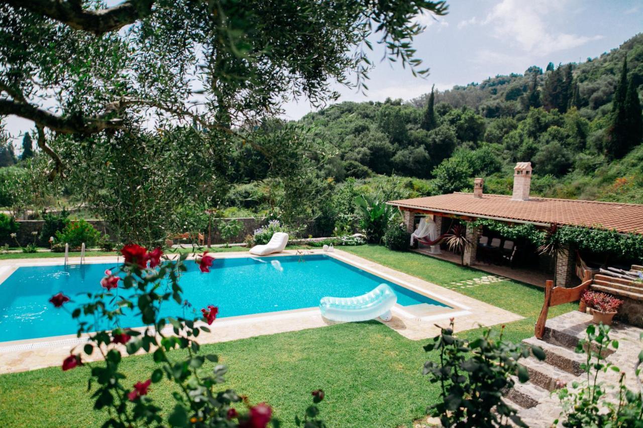 Villa Madera By Corfuescapes Kompítsion المظهر الخارجي الصورة